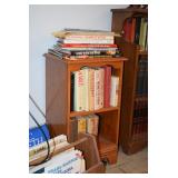 Vintage Cabinet & Books
