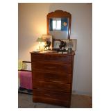 Vintage Dresser & Decor
