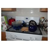 Casserole Dishes & Tea Pot