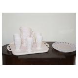 Milk Glass Serverware