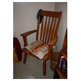 Vintage Chair & Cushion