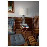 Lamp, Rocker, Ottoman, Handmade Chair, Ottoman