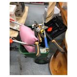 Seed/Flertilizer Spreader & Garage Items