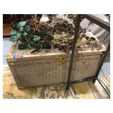 Trunk & Artificial Plant