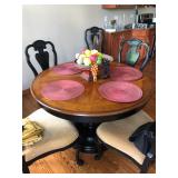 Table, Chairs, Table Decor