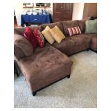 Sectional Sofa & Pillows