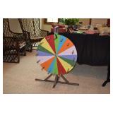 Spinning Wheel & Decor