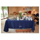 China Dish Set & Glassware