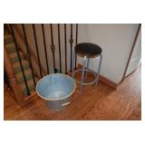 Stool & Bucket