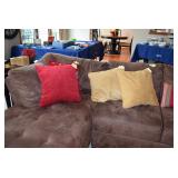 Sectional Sofa & Pillows