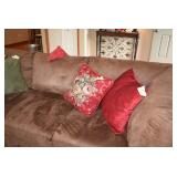 Sectional Sofa & Pillows