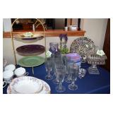 Noritake China Roselane & Glassware