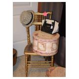 Collectible Box, Hat, & Handbag