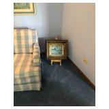 Living Room Chair and Art