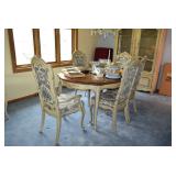 Vintage Dining Table & Chairs