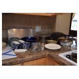 English Calico Burleigh Dishes