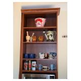 Book Shelf and Ceramics