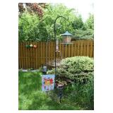 Bird Feeders and Shepherd