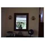 Mirror and Wall Sconces 