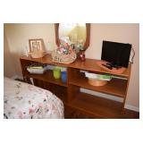 Book Shelves and Mirror