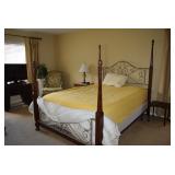 Bedroom Set and T.V.