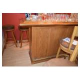 Bar and Bar Stools