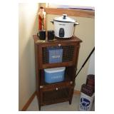 Crock Pot and Shelf