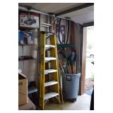 Ladder and Garden Tools