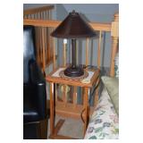 End Table and Lamp
