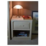 End Table, Lamp, & Books