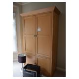 Storage Cabinet, Lamp, & Convection Oven 