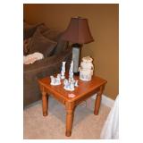 Seasonal, Side Table, & Lamp