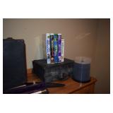 VHS Tapes & Vintage Case