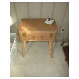 suitcase table