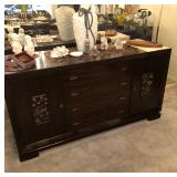 Oriental side cabinet