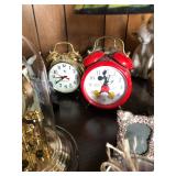 Alarm clocks (mickey, westclox, etc)