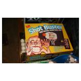 Shot buster/ping pong balls/darts