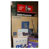 2 Way CB Radio, Cable Converter, Gamelink, Sony