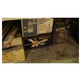 Security lights and ceiling light/fan