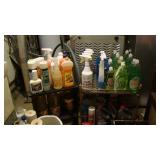 Cleaning supplies- windex/ajax/lysol