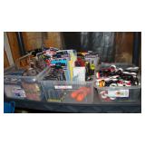 Variety of tools (scissors, screwdrivers), mousetraps