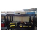 Tool boxes, storage shelves