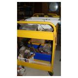 Tool cart with miscellaneous tools