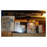 300 watt Halogen security light, 250 watt halogen work light/flood light