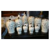 Labeled kitchen container