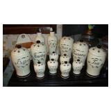 Labeled kitchen container