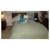 mid century full bed