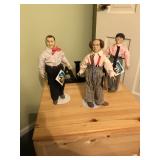 The Three Stooges Figurines