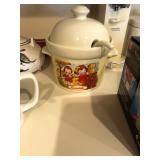 soup dish with ladle 