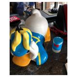 Donald duck cookie jar